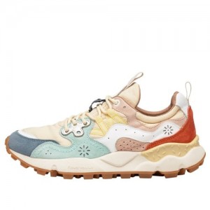 Blue Flower Mountain Yamano 3 Women's Sneakers | UGI9827SR